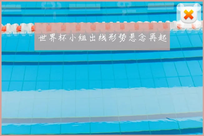 世界杯小组出线形势悬念再起