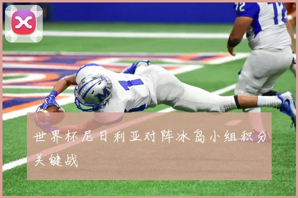 世界杯尼日利亚对阵冰岛小组积分关键战